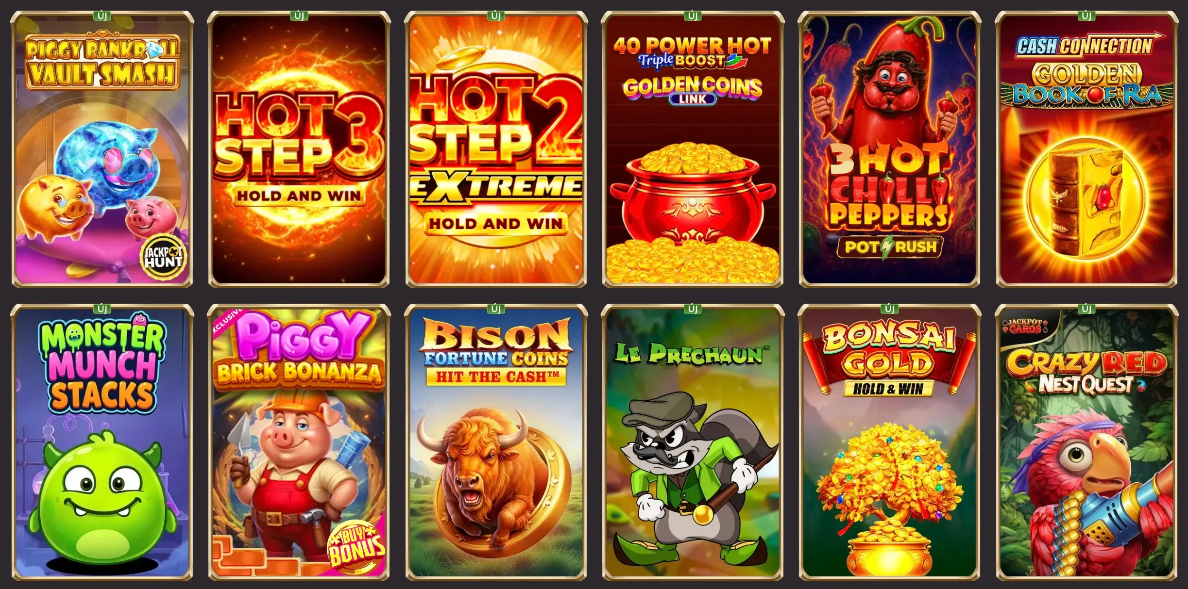Game collection at Vicibet casino